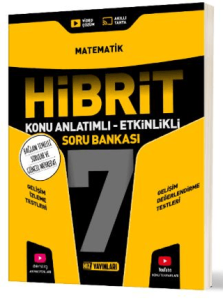 Hız Yayınları 7. Sınıf Matematik HİBRİT Konu Anlatımlı Etkinlikli Soru Bankası