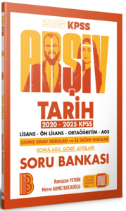 Benim Hocam Yayınları 2026 KPSS Arşiv Tarih Soru Bankası