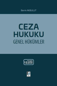 Ceza Hukuku Genel Hükümler