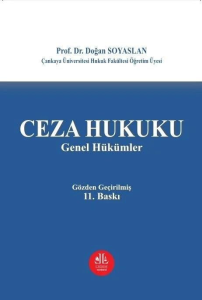 Ceza Hukuku Genel Hükümler