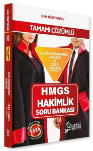 Yetki Yayınları 2026 HMGS Hakimlik Ceza Muhakemesi Hukuku ve Ceza Hukuku Özel Hükümler Soru Bankası