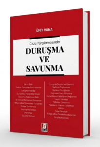 Ceza Yargılamasında Duruşma ve Savunma