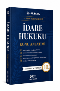 Lex-tax Yayınları 2026 Alesta İdare Hukuku Konu Anlatımı Ve Çözümlü Sorular
