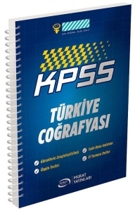 Murat Yayınları KPSS Türkiye Coğrafyası Defteri