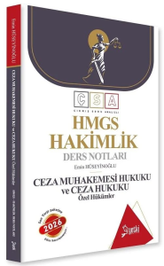 Yetki Yayınları 2026 HMGS Hakimlik Ceza Muhakemesi Hukuku ve Ceza Hukuku Özel Hükümler Ders Notları