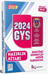 Memur Sınav 2024 GYS Adalet Bakanlığı Ceza Tevkifevleri Denetimli Serbestlik Müdür Yardımcısı Sınavı Konu Anlatımlı Hazırlık Kitabı