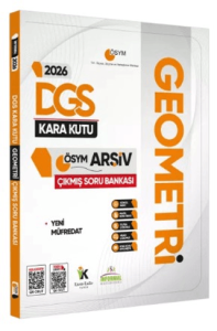 Karakutu Yayınları 2026 DGS GEOMETRİNİN Kara Kutusu ÖSYM Çıkmış Soru Havuzu Bankası Konu Özetli Video/PDF Çözümlü