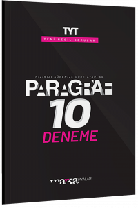 Marka Yayınları 2024 TYT Paragraf Yeni Nesil 10 Deneme
