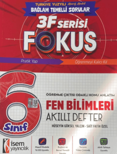 İsem Yayınları 6. Sınıf Fen Bilimleri Akıllı Defter