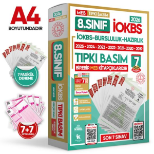 İnformal Yayınları 2026 8. Sınıf LGS MEB İOKBS Çıkmış Soru Tıpkı Basım 7 Fasikül Deneme Seti