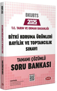 Data Yayınları 2025 T.C. Tarım Ve Orman Bakanlığı Bitki Koruma Ürünleri Bayilik Ve Toptancılık Sınavı Tamamı Çözümlü Soru Bankası
