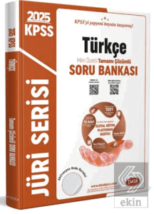 KPSS Jüri Serisi Türkçe Tamamı Çözümlü Soru Bankası Data Yayınları 2025