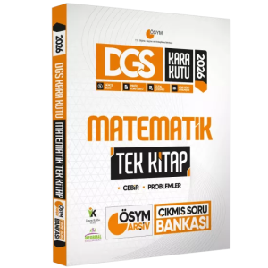İnformal Yayınları 2026 DGS Kara Kutu Matematik TEK KİTAP ÖSYM Arşiv Çıkmış Soru Bankası Konu Özetli Dijital Çözümlü