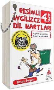 Delta Kültür 4. Sınıf Resimli İngilizce Dil Kartları