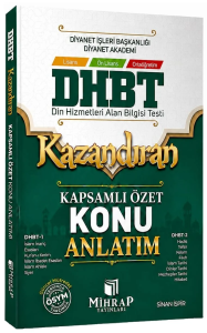 Mihrap Yayınları DHBT 1-2 Kazandıran Konu Anlatımı