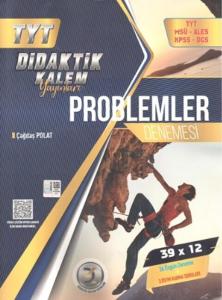 Didaktik Kalem Yayınları TYT Problemler 39 x 12 Denemesi