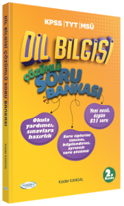 Monopol Yayınları 2026 KPSS TYT MSÜ Dil Bilgisi Soru Bankası Çözümlü
