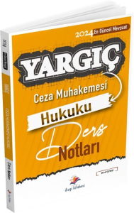 Dizgi Kitap Yayınları 2024 Yargıç Hakimlik ve HMGS Ceza Muhakemesi Hukuku Ders Notları