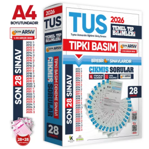 İnformal Yayınları 2026 TUS Temel Tıp Bilimleri ÖSYM Çıkmış Soru Tıpkı Basım Son 14 Yıl 28 li Deneme