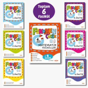 Fenomen Çocuk 4. Sınıf Matematik Fasikülleri (6 Fasikül)