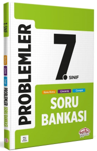 Editör Yayınları 7. Sınıf Problemler Soru Bankası Çözümlü