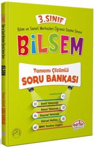 Editör Yayınları 3. Sınıf Bilsem Tamamı Çözümlü Soru Bankası