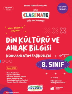 Okyanus Yayınları 8. Sınıf Classmate Din Kültürü ve Ahlak Bilgisi Konu Anlatım Fasikülleri