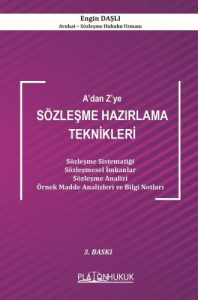 Sözleşme Hazırlama Teknikleri