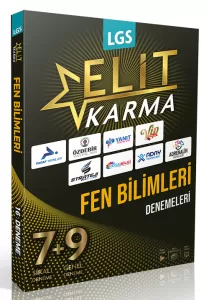 Paraf Yayınları 8. Sınıf LGS Fen Bilimleri Elit Karma 16 Deneme Video Çözümlü