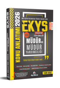 Dizgi Kitap Yayınları 2026 MEB EKYS Müdür ve Müdür Yardımcılığı Konu Anlatımı