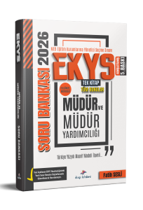 Dizgi Kitap Yayınları 2026 MEB EKYS Müdür ve Müdür Yardımcılığı Soru Bankası