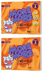 Kurmay ELT Yayınları More and More Time for Elly (A) Students Book - Activity Book