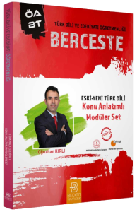 Berceste Akademi 2025 ÖABT MEB-AGS Türk Dili Edebiyatı Öğretmenliği Eski-Yeni Türk Dili Konu Anlatımı