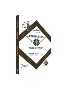 Yetki Yayınları 2025 Ezberleten Medeni Hukuk