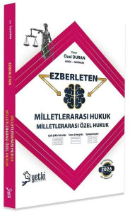 Yetki Yayınları 2026 Ezberleten Milletlerarası Hukuk ve Milletlerarası Özel Hukuku