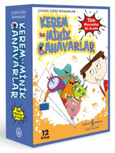 Kerem ile Minik Canavarlar - Tüm Maceralar Bir Arada (12 Kitap)