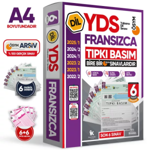 İnformal Yayınları 2026 YDS Fransızca ÖSYM Tıpkı Basım Çıkmış Soru Deneme Paketi 6 lı