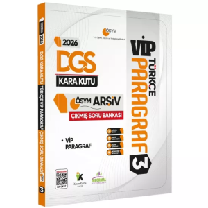 İnformal Yayınları 2026 DGS Türkçenin Kara Kutusu PARAGRAF 3 VİP ÖSYM Çıkmış Soru Havuzu Bankası Dijital Çözümlü