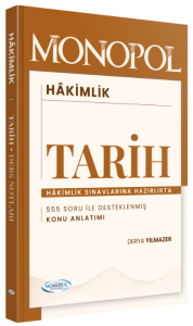 Monopol Yayınları Hakimlik Tarih Konu Anlatımı