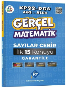 Gerçel Matematik KPSS DGS AGS ALES Sayılar Cebir İlk 15 Konuyu Garantile