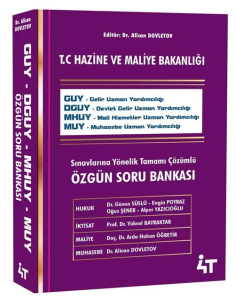 4T Yayınları GUY DGUY MHUY MUY Özgün Soru Bankası
