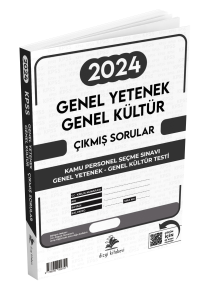 Dizgi Kitap Yayınları KPSS Genel Yetenek Genel Kültür Video Çözümlü 2024 Sınavı Tek Fasikül Orijinal Çıkmış Sorular