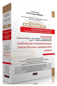 Savaş Yayınları 2025 Orijinal Sorular KAS HAKİMİYET Kaymakamlık Sınavı Çıkmış Soru Bankası