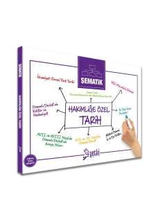 Yetki Yayınları 2026 Hakimliğe Özel Şematik Tarih