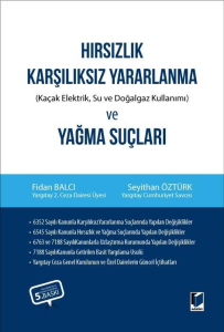Hırsızlık, Karşılıksız Yararlanma ve Yağma Suçları
