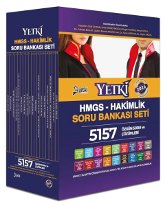 Yetki Yayınları 2026 HMGS Hakimlik Soru Bankası Seti