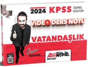 HocaWebde Yayınları 2024 KPSS Genel Kültür
Vatandaşlık Video Ders Notu