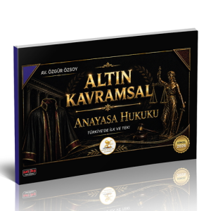 Savaş Yayınları 2026 HUKAL Altın Kavramsal Anayasa Hukuku