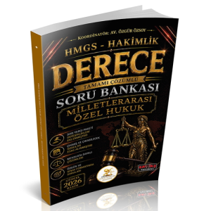 Savaş Yayınları 2026 HUKAL HMGS-Hakimlik Derece Milletlerarası Özel Hukuk Soru Bankası