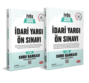 Data Yayınları 2025 İdari Yargı Ön Sınavı Tamamı Çözümlü Soru Bankası 1-2